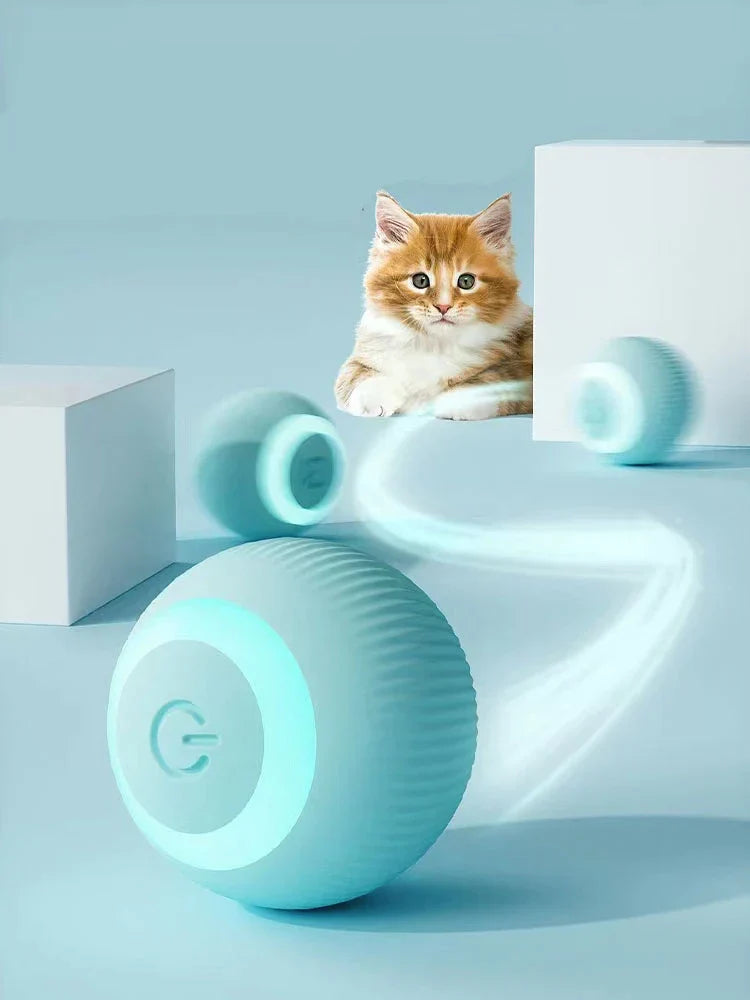 Automatic Interactive Cat Ball