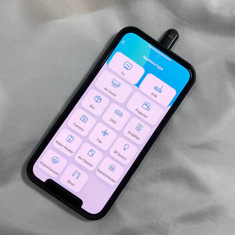 Infrared Remote Adapter for Phones