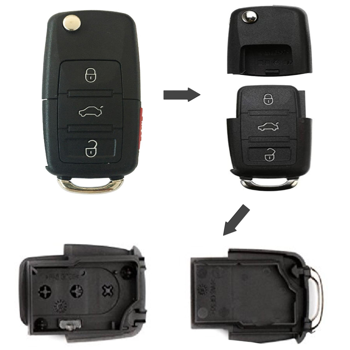 Car Key Stash Container