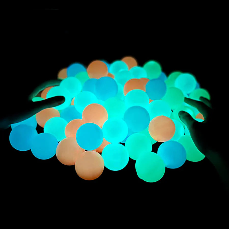 Glow in the Dark Sticky Balls