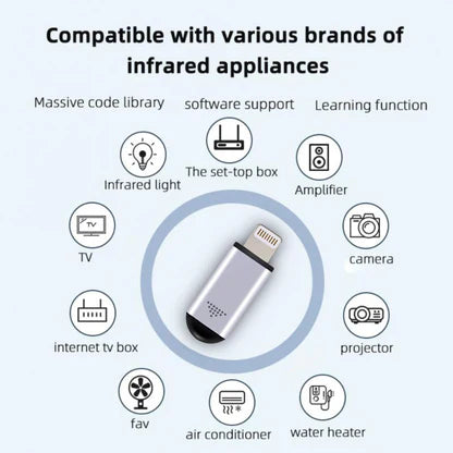 Infrared Remote Adapter for Phones